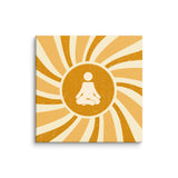 Warm Sun Meditation - Canvas Wall Art