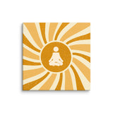 Warm Sun Meditation - Canvas Wall Art