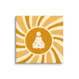 Warm Sun Meditation - Canvas Wall Art