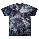 "love is everything" Embroidered Tie-Dye T-Shirt