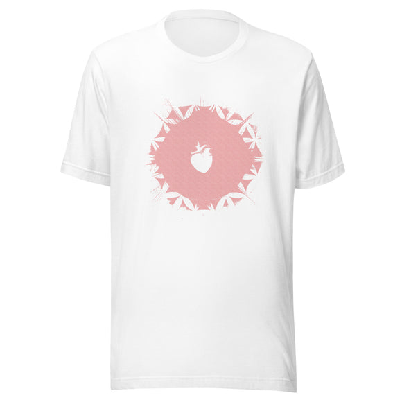 Illumination T-Shirt (White & Pink Design)