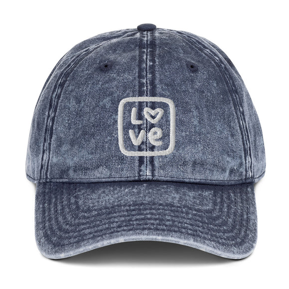 Love Hat - Vintage Cotton Twill Cap